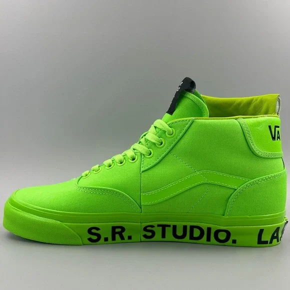 Vans Vault OTW x SR Studio LA Shoes Men Size 11.5 Clash The Wall Green Gecko NEW